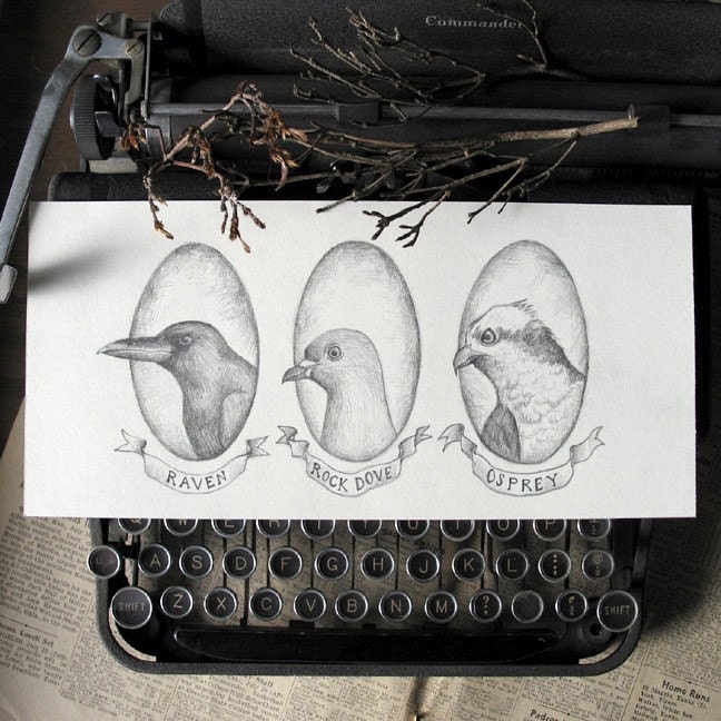 Original Drawing: Birds Of A Feather