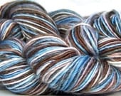 HandSpun Yarn Bamboo Winter Horizon Custom Spin to Order
