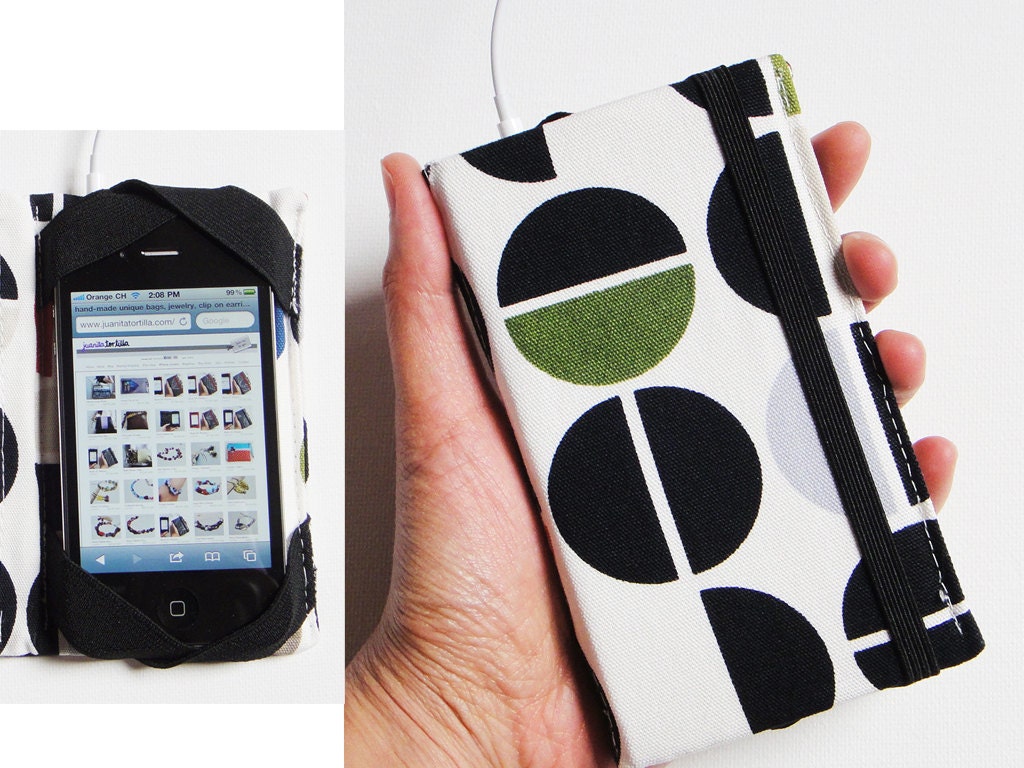 CLEARANCE With card pockets. Flip top cover for iPhone 4 with card pockets. Book 12.