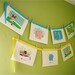 Screenprint - Nursery Art Print E is for Elephant - Alphabet Print Nursery Poster - Kids Wall Art Animal Art Print