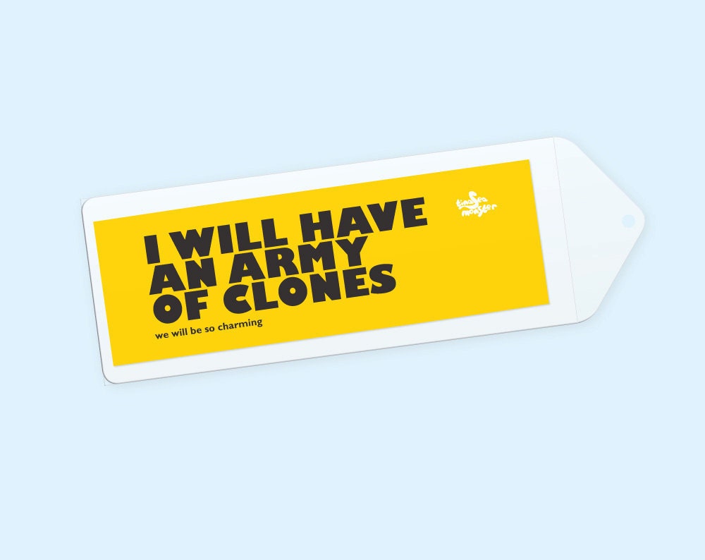 Army of Clones Bookmark in Sleeve