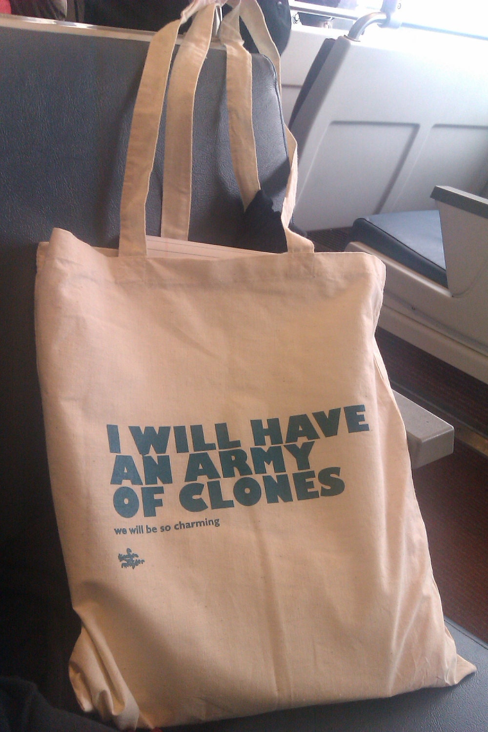 I Will Have an Army of Clones Cotton Tote bag