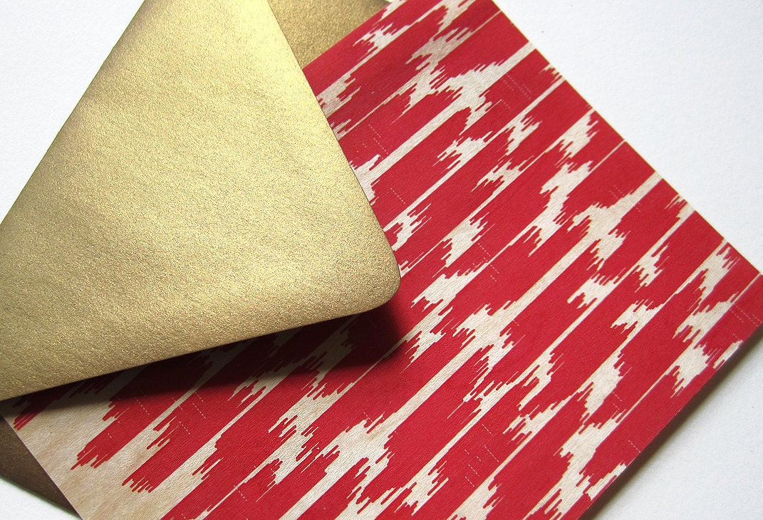 Wood Card Ikat Assortment