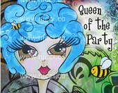Greeting Card by a Glitzy Gal ...    "Marie Antoinette"