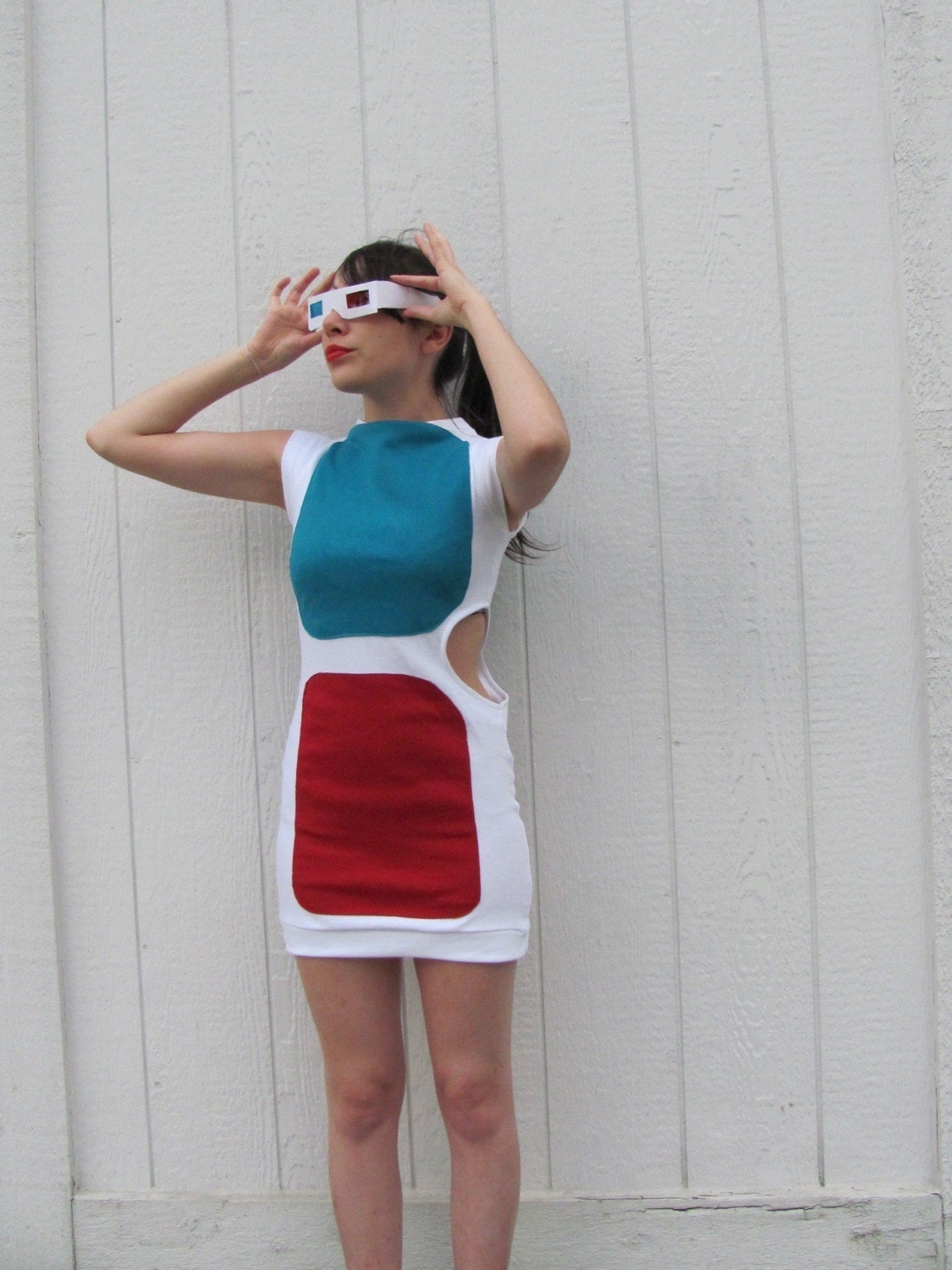 3-D Glasses Dress RESERVED FOR MVIGILAN