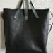 black and gray woodsman tote