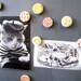 Set of 4 Handmade Magnets FREE SHIPPING