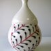 Small Black and Red Vase