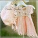 Garden Lullaby Crochet Dress Pattern Newborn Reborn 3  mos 6 mos 9 mos 12 mos