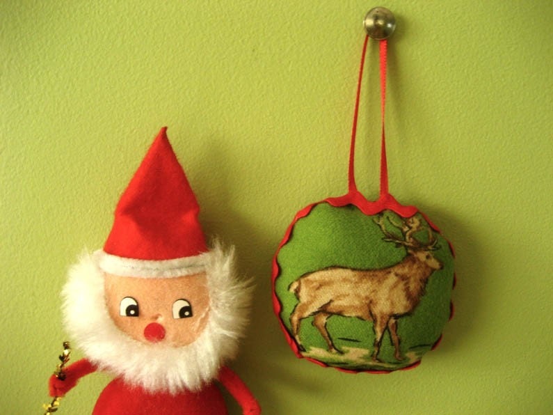Forest Deer Holiday Ornament