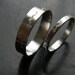 Two Promise Rings - Surfs Up Wave Rings - Any Size - Wedding Rings from Mary Lu Wason