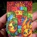 Sun and Moon Peace on Earth ACEO / ATC Print Magnet