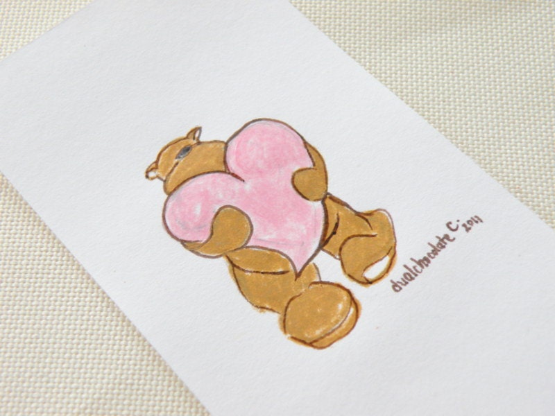 Cute Bears Gift Tags. Set of 3