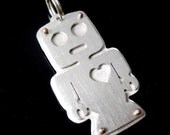 Robot tag, your info on back