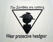 Zombie Warning sign T-shirt