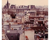 Paris Photography - Paris Rooftops Photograph - French Photography - Paris Skyline - Fine  Art Photograph