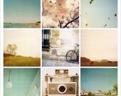 The Polaroids- Calm and Cool- Limited Edition Fine Art Print - Paris - Horses - Michigan - Beach - Summer