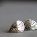 vintage paisley post earrings