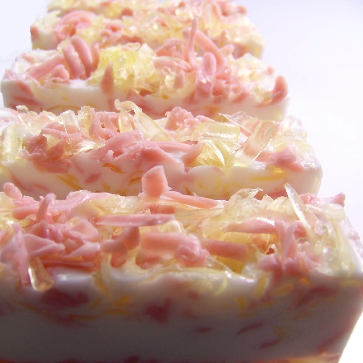 Shea Butter Handmade Soap - Raspberry Tomato Leaf