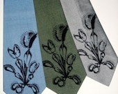 Venus Fly Trap Silk Tie