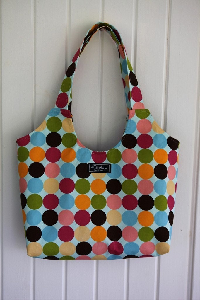 Boho Bag- Big Dot