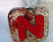 Shower Art - The Letter N