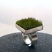 RESERVED Gather, Square Moss Ring