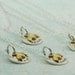 Bee Charmed Necklace - sterling silver and brass by Kathryn Riechert