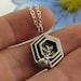 Honeycomb Necklace - in sterling silver by Kathryn Riechert