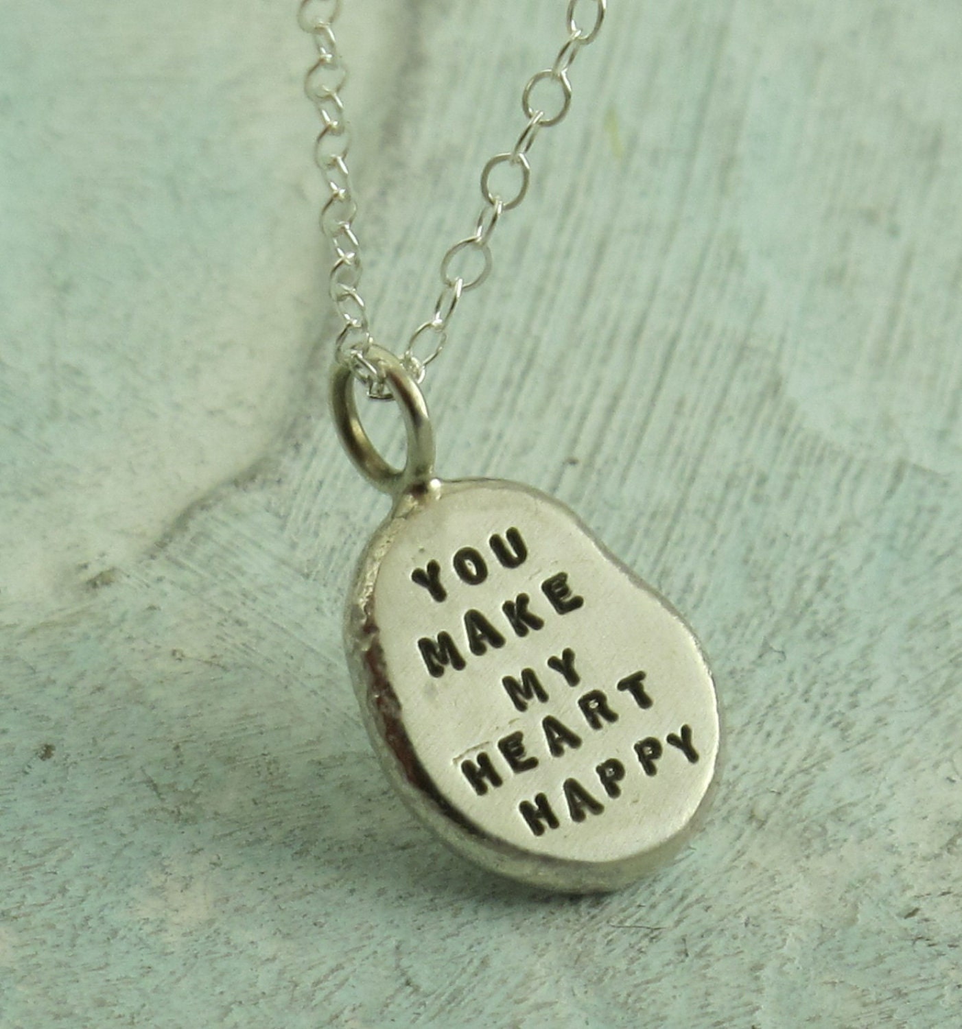 Nugget Necklace -  in sterling silver by Kathryn Riechert