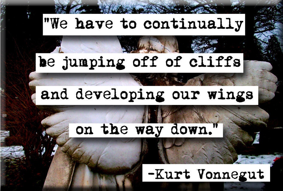 Kurt Vonnegut Quote Magnet (no.173)