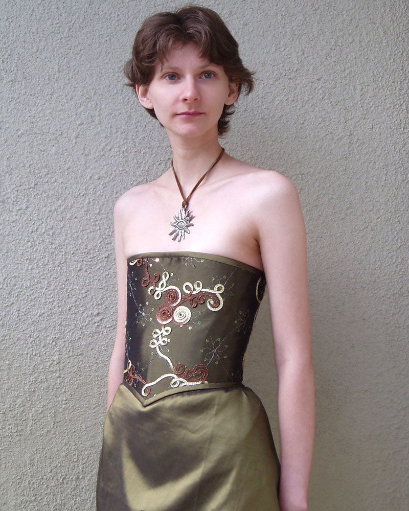 Flemenco Tudor style corset or bustier