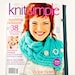 Large - Knitting Needle Case Organizer URBAN OWLS 30 Brown pockets for all sizes or paint brushes FEATURED in Knit Simple Magazine