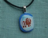 Poodle Dog Breed Jewerly Glass Pendant Necklace