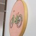 Hand Embroidery Hoop - Be Green Bicycle