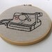 Hand Embroidery Hoop - Polaroid Perfect
