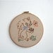 Hand Embroidery Hoop - Sweet Squirrel