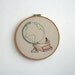 Hand Embroidery Hoop - Scene from a Scholar