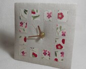 Flower Patches - Desk Clock