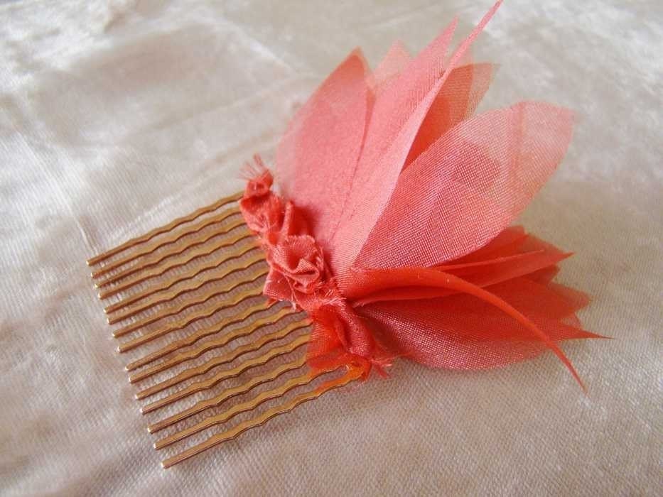 Cranberry Red Hair Comb - Best Seller