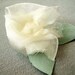 Baby Rose Garden Hair Snapper - Organza