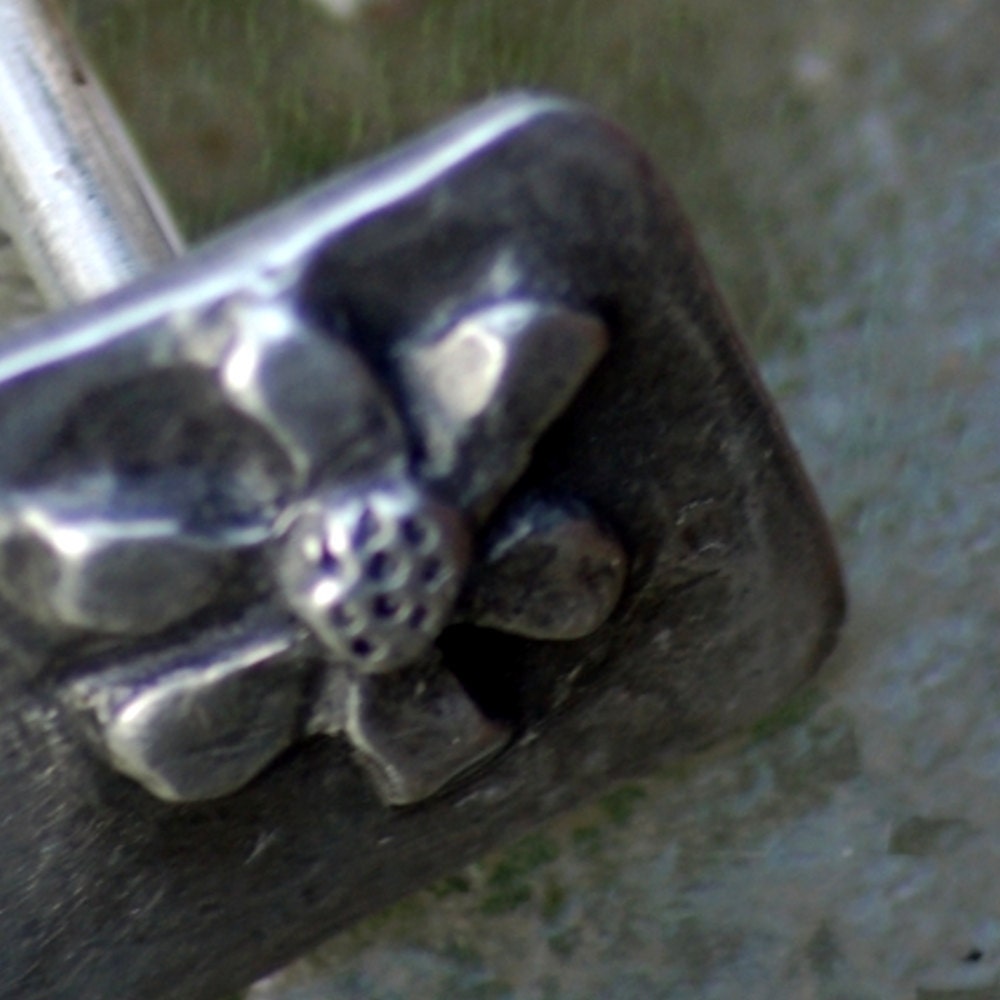 BLOSSOM Flower cufflinks handmade original