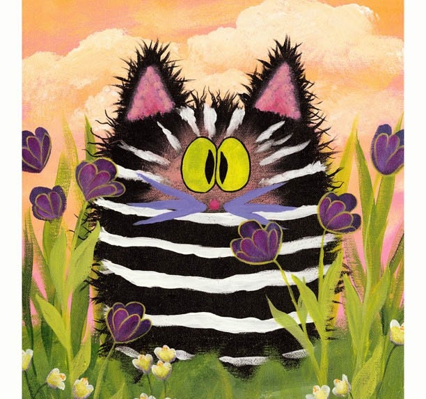 Zebra Kitty - Cranky Cat Collection(TM)