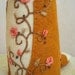 Briar Rose One of a Kind embroidered Fox Plush
