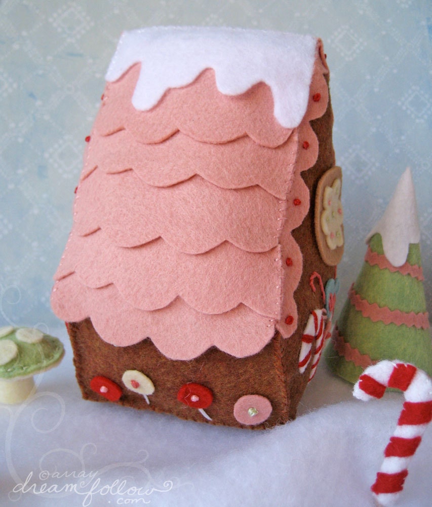 felt Candy Land Lane PDF pattern