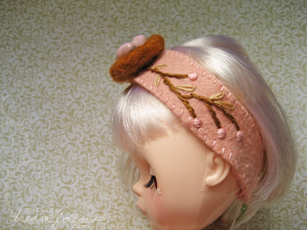 Pink Nest Blythe headband