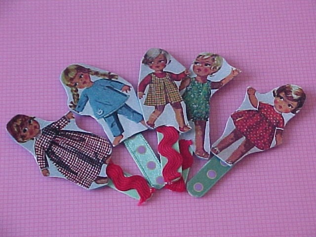 Vintage Doll Puppets