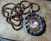 Third Eye Steampunk Necklace