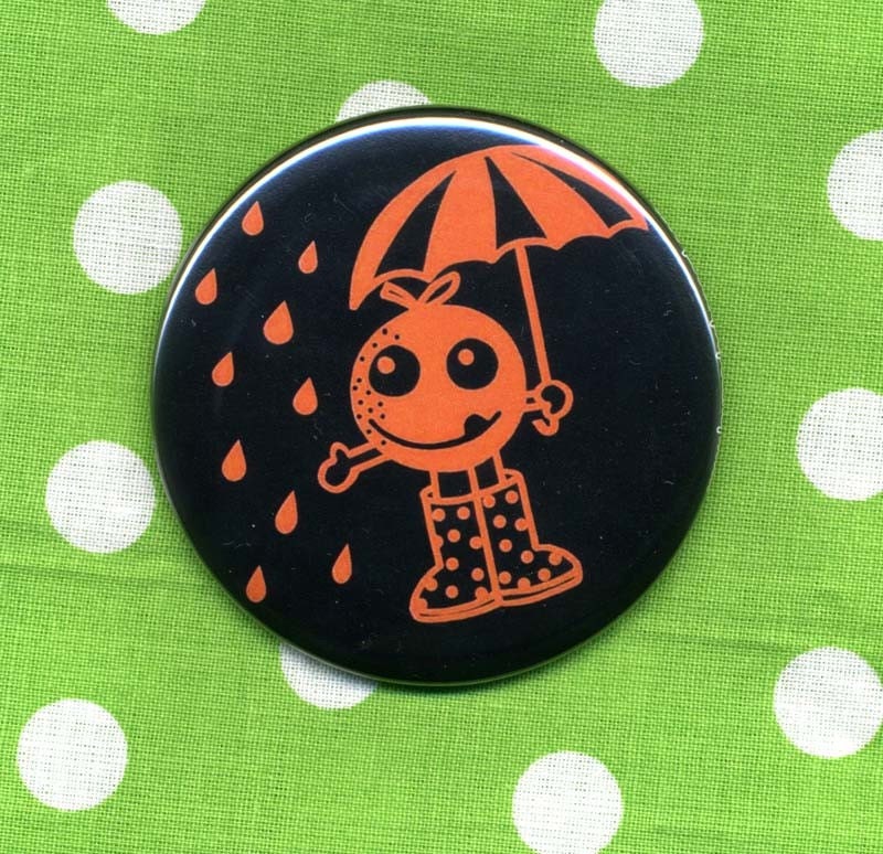 Orange You Glad It's Raining Magnet