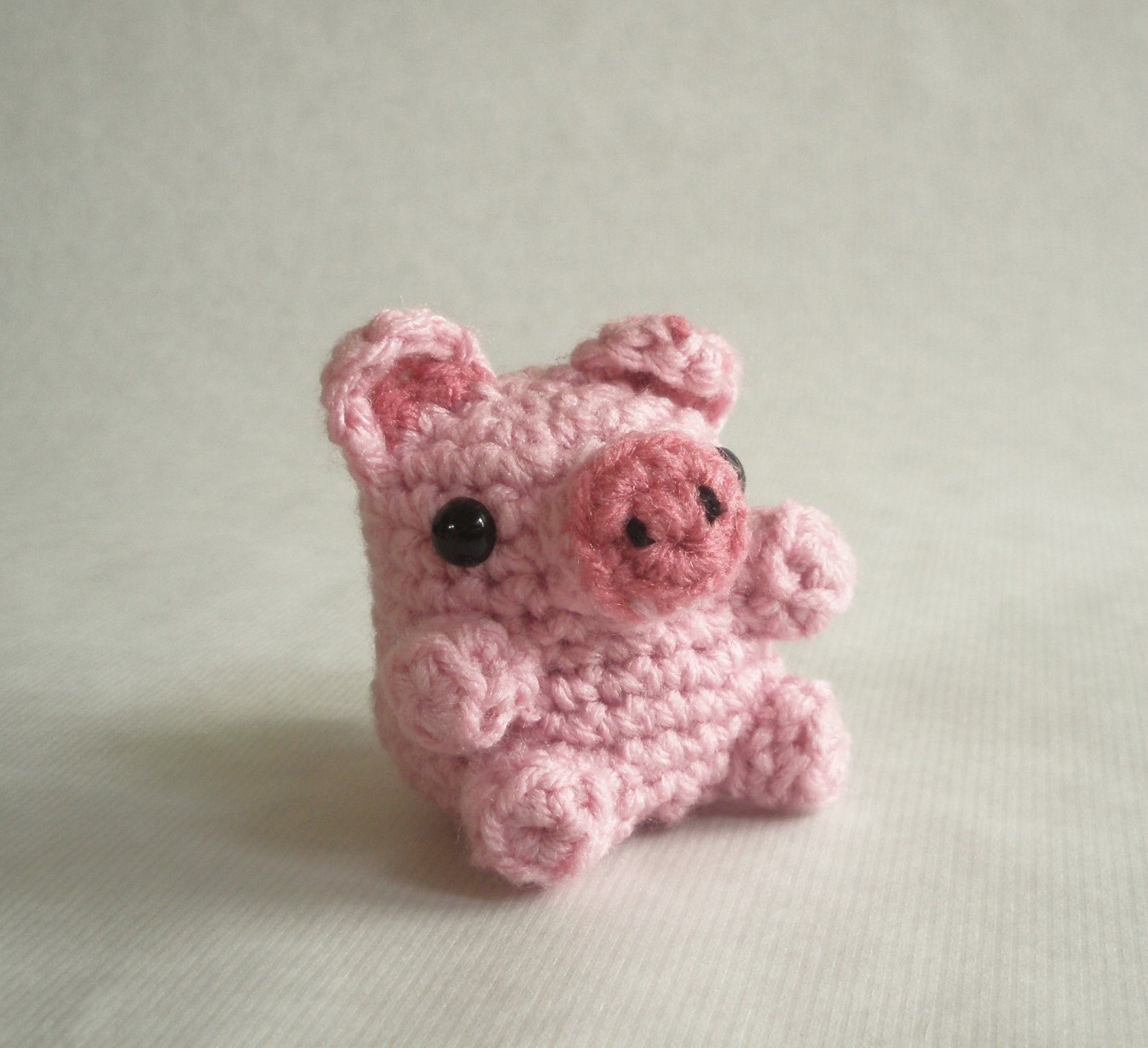 crochet pig